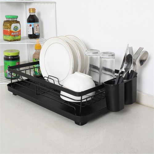 Escorredor De Louça Porta Inox Com 360° Automática Drenagem
