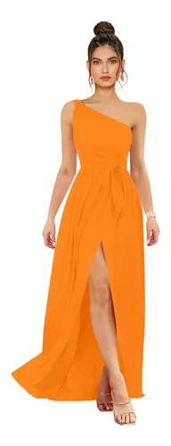 Vestido Naranja Dama | MercadoLibre