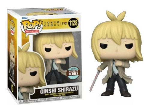 Funko Pop! Ginshi Shirazu #1128 Original - Tokyo Ghoul