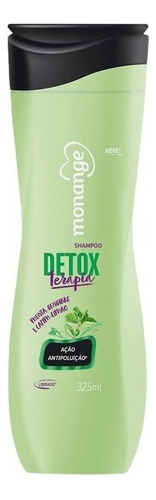 Shampoo Monange Detox Ação Antipoluição 325ml
