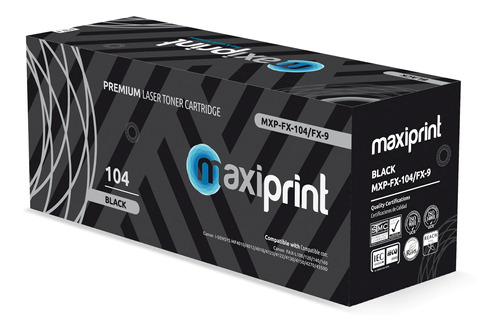 Toner Maxiprint Compatible Canon Crg-104 Negro (0263b001aa)