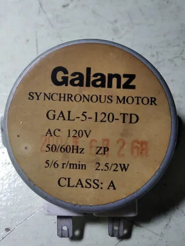 Motor De Plato De Microonda (Usado)
