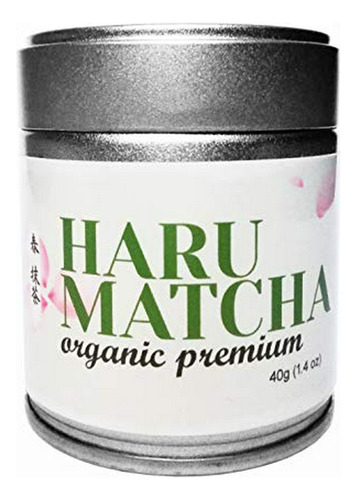Matcha Premium Orgánico Japonés - Lata 40g