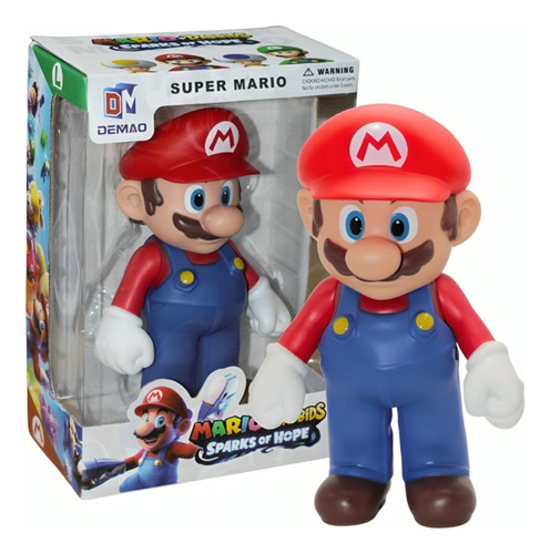 Figura Super Mario Bros 22cm Muñeco De Colección Decoración