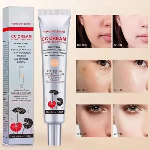 Crema De Cambio De Color Korean Cc 2 En 1, 2 En 1 Para El Cu