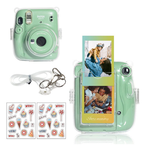 Wogozan Clear Case For Fujifilm Instax Mini 11 Instant Film.