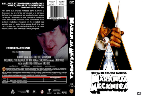 La Naranja Mecánica - Stanley Kubrick - Dvd