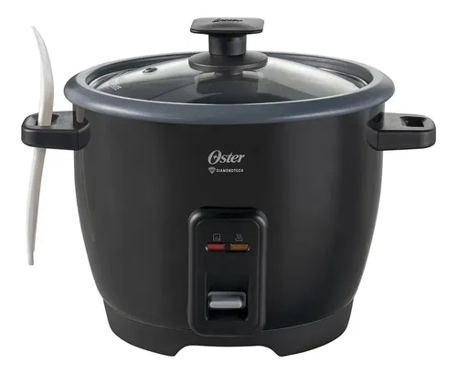 Panela Elétrica De Arroz Diamondtech Oster Black 1,2l Oster  127v