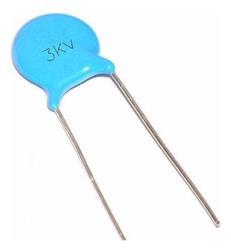5x Pack Condensador Cerámico Azul 3kv ( 102 1000pf 1nf )