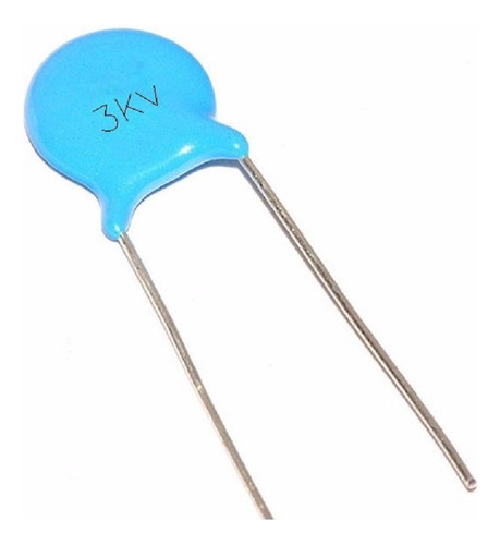 5x Pack Condensador Cerámico Azul 3kv ( 332 3300pf 3.3nf )