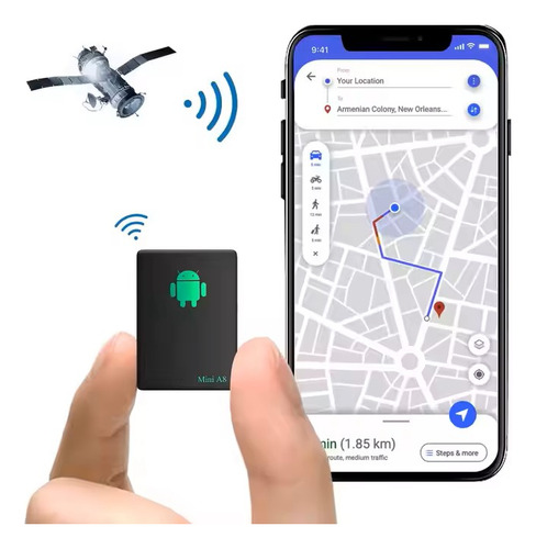 Gps A8 Mini Localizador Para Carro Y Camioneta