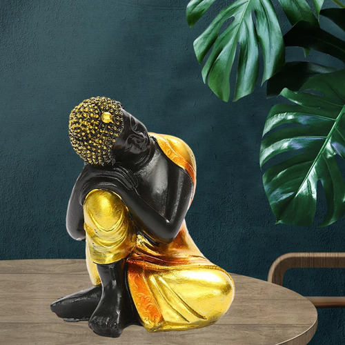 3 Estatua De Buda Indio Estatuilla Cara A La Derecha