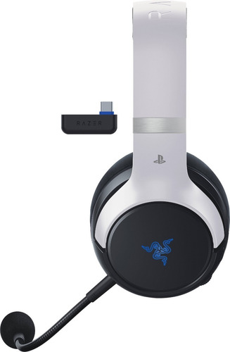 Imagen 1 de 3 de Auricular Razer Kaira Pro For Ps5 Wireless White /black