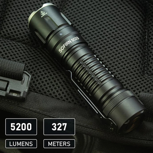 Lámpara Led Sofirn Sc33 De 5200 Lm Para Defensa Personal, Li