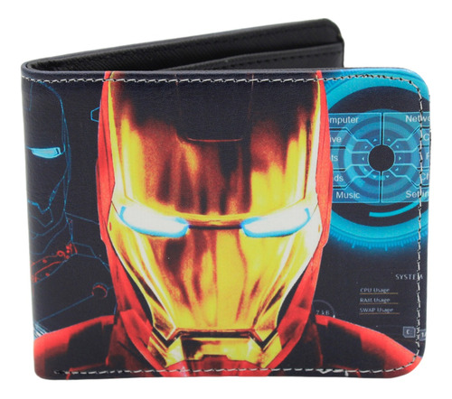 Cartera Casco Ironman Stark  - Avengers - Marvel Comics