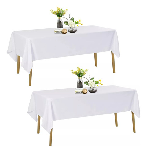 Mantel Rectangular Eventos Tablon Mesa 3 X 1.5 Mts 2 Pzs