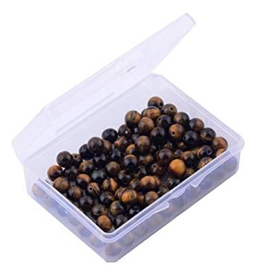 Cuentas De Piedra Natural, 100 Piezas De 0315 In, Ojo De De