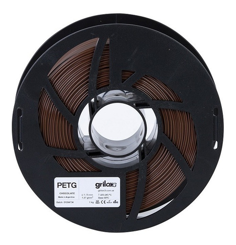 Imagen 2 de 3 de Filamento Petg 1.75mm Grilon3 Impresora 3d Colores