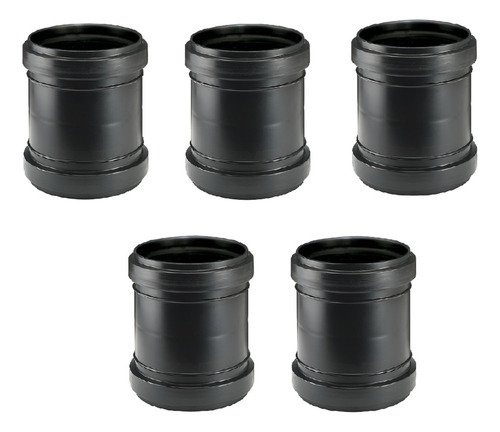 Kit Cupla 63 Mm Duratop Para Caño Desague X 5 Unidades