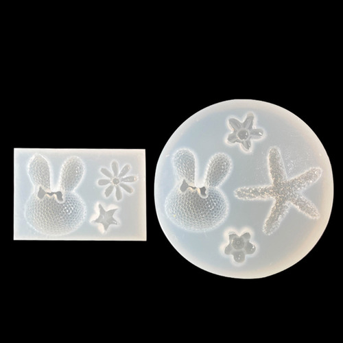 Moldes De Silicona Para Fondant (2 #mold) Con Forma De Flor