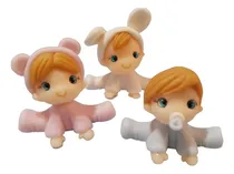 Comprar Souvenirs Porcelana Fria  Nacimiento 10 Bebes Babyshower 