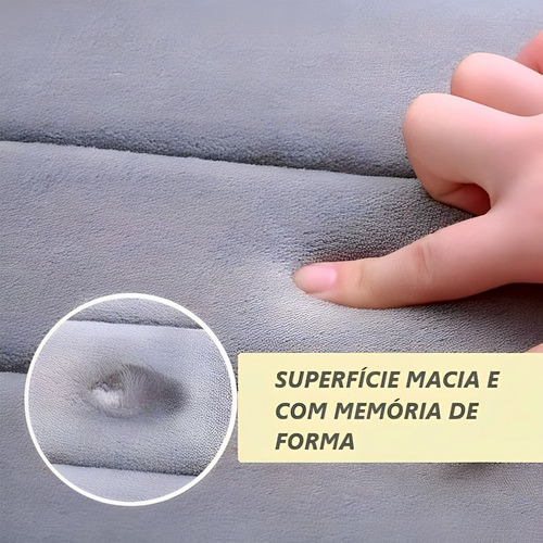 Tapete Espuma Absorve Água Banheiro Super Soft Luxo Macio