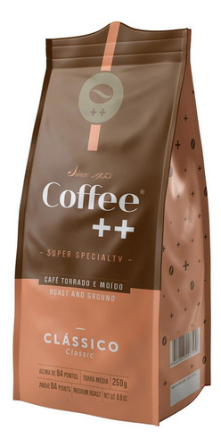 Café Em Pó Moído, Classico, Coffee Mais, 250g