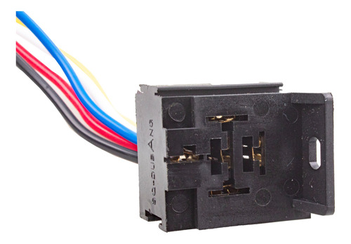 Conector Para Relay De 5 Patas Tipo Regleta