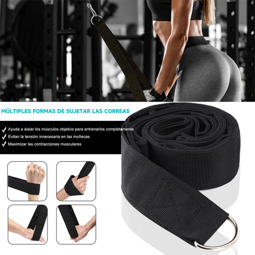 Para Cuerda De Tríceps, Accesorios Gym Soga Cable De Cuerda