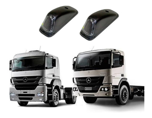 Par Lanternas Do Teto Mb Atego Axor Accelo Ext Cabine Le Ld