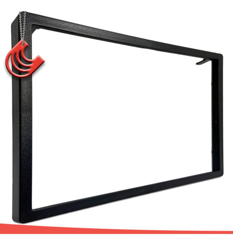 Imagem 3 de 7 de Moldura De Painel 2 Din Mp5 Multimídia Para Honda Fit 2013