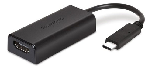 Adaptador Usb-c A Hdmi - Kensington Color Negro