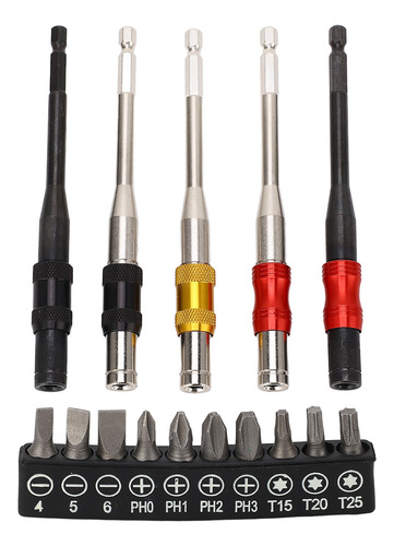 Extensor De Broca Giratoria Con Vástago Hexagonal De 1/4 De
