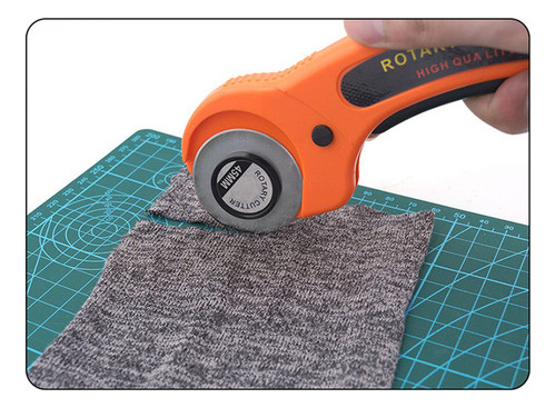Cortador Rotativo Manual Ergonómico De Cartón Con Mango De P