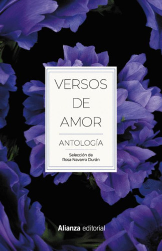 Libro Versos De Amor. Antología