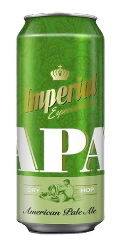 Imagen 4 de 8 de Cerveza Imperial Apa Dry Hop Lata 473ml X6 Unidades Bebidas