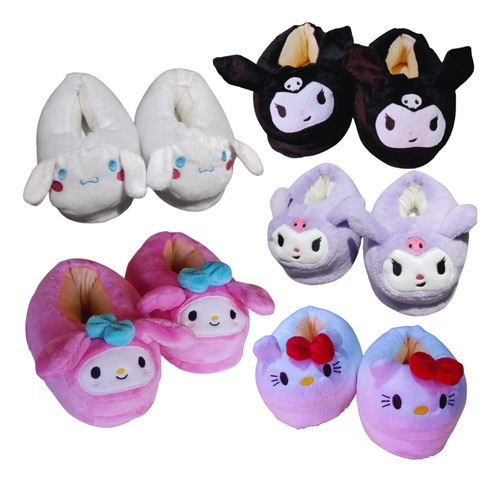 Pantuflas Snorlax Pikachu Charmander Bulbasaur