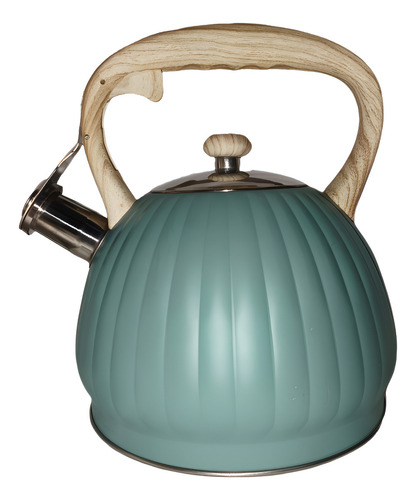 Pava Acero Inoxidable 3 Litros 10359 P Color Verde