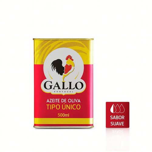 Imagem 1 de 7 de Azeite De Oliva Gallo Tipo Único Lata 500ml