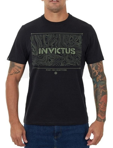 Camiseta T-shirt Invictus Concept Recon Op Preta