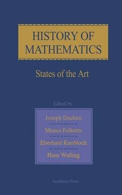 Libro History Of Mathematics - Eberhard Knobloch