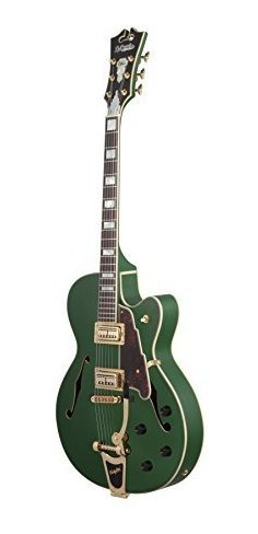 Dangelico Deluxe 175 Guitarra Electrica Esmeralda Mate