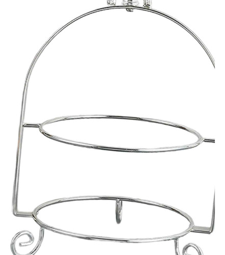 Expositor De Mesa Para Postres, Estante Argenta Y 2 Capas