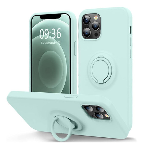 Funda Mocca Para iPhone 12 Pro Max Mint