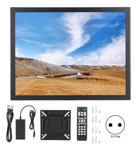 Monitor Hd Industrial De 15 Pulgadas 1024x768 Totalmente Met