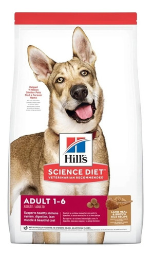 Hill's Science Diet Adulto Cordero Y Arroz 15 Kg 