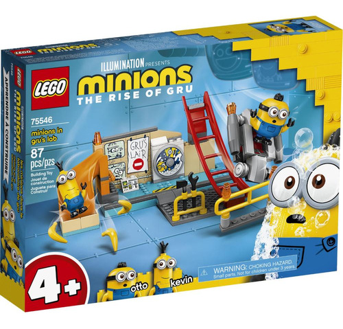 Lego - Minions En El Laboratorio De Gru - 75546