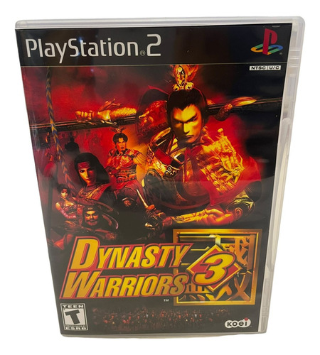Dynasty Warriors 3 Play 2 Com Capa E Pôster Ps2