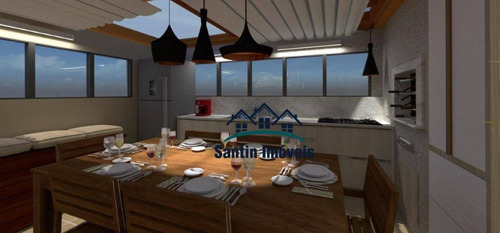 Cobertura Com 2 Dormitórios À Venda, 86 M² Por R$ 320.000,00 - Vila Junqueira - Santo André/sp - Co0463