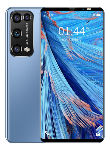 Teléfonos Inteligentes Android Baratos V27 5.45 Pulgadas Ram1gb Y Rom8gb Azul